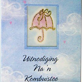 INVITATION PADS AFRIKAANS