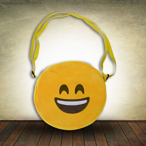 16.5cm DIA Emoji Bag - Big Smile