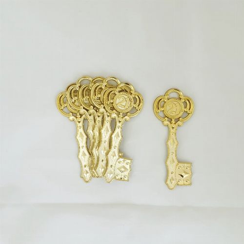 21st Plastic Key Gold 6 pcs  K12