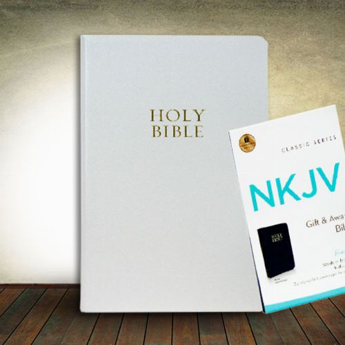Holy Bible NKJV Classic Series - White