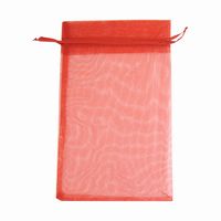 Organza Bag(Pack of 6 PCS) RED