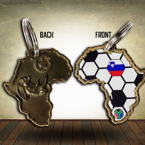 African Continent Keyring (South Africa)