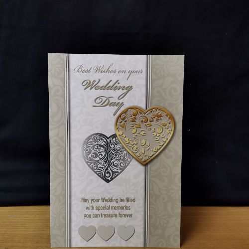 CARDS BEST WISHERS ON YOUR WEDDING DAY