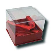 SML DISPLAY BOX 6 Plain Red