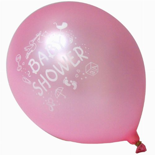 Balloons  12pcs Baby Shower  pink