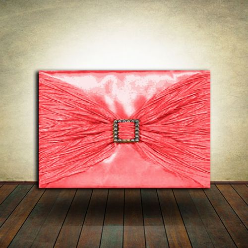 Invitation Box - Red Material