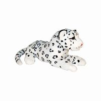 Plush Lying Snow Leopard