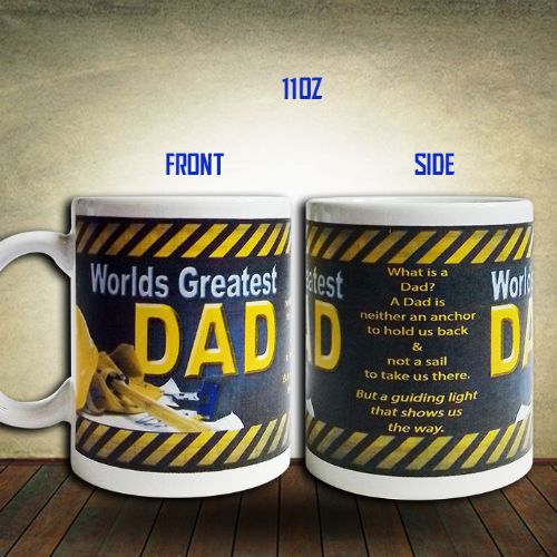 11oz Ceramic Mug WORLD'S GREATEST DAD
