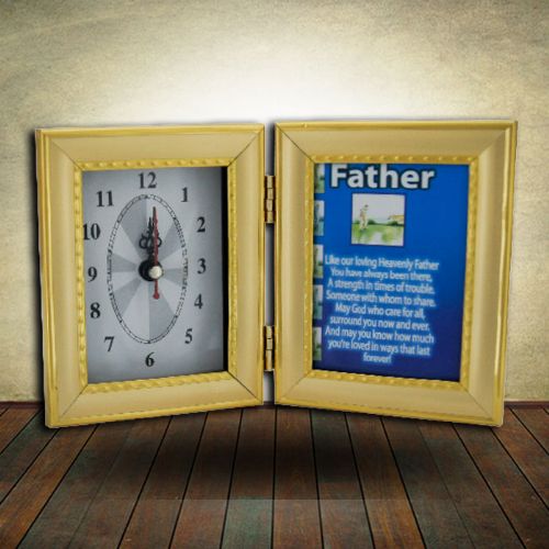 Clock and Frame - Message for Dad (2 in 1)