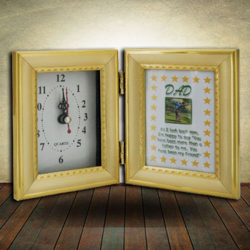 Clock and Frame - Message for Dad (2 in 1)