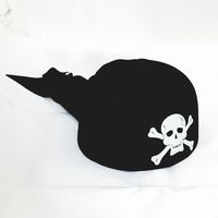 Pirate Bandana Cap Black