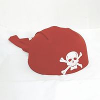 Pirate Bandana Cap Red