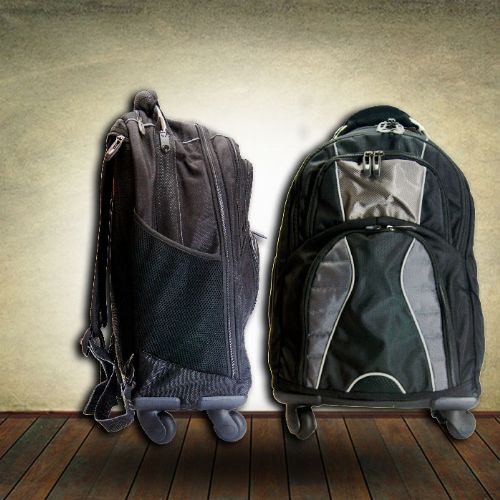 Trolly Bag/Back Pack - Laptop Bag (4 Wheels)