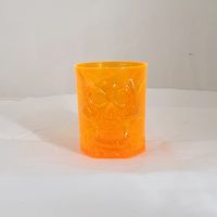 HALLOWEEN BEER GLASS ORANGE