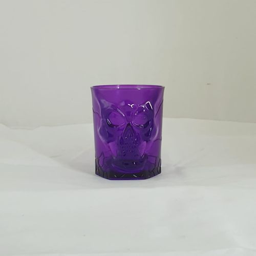 HALLOWEEN BEER GLASS PURPLE