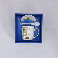 GIFT PACK DAD MUG W/SAUCER & SPOON