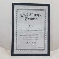 A3 FRAME BLACK