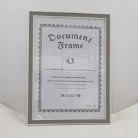 A3 PHOTO FRAME WHITE/GREY