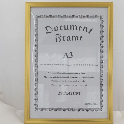 A3 PHOTO FRAME GOLD