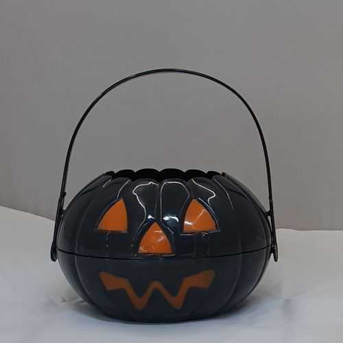 HALLOWEEN BLACK PUMPKIN BUCKET