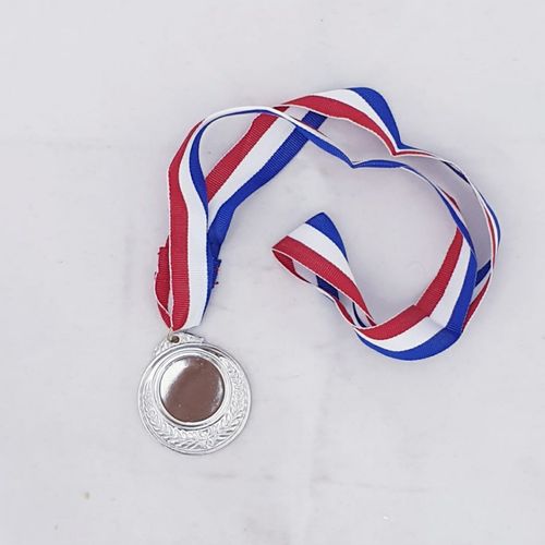 MEDAL PLAIN SILVER