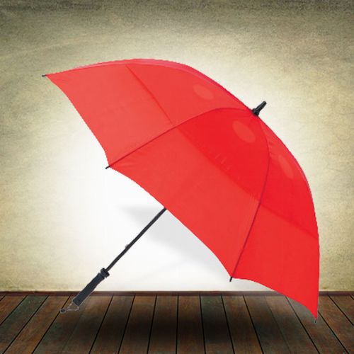 Windproof Golf Umbrella - Red