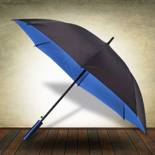 Two Tone Rim Umbrella - Blue