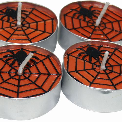 Halloween Tea Light Candles (4 pieces)