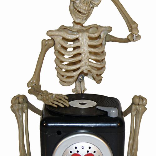 Halloween Skeleton DJ