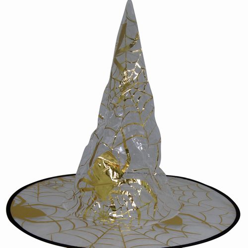 Witch Hat White/Gold w/Sider