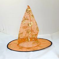 Witch Hat Orange w/Pumpkin 