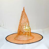 Witch Hat Orange w/Spider/Web