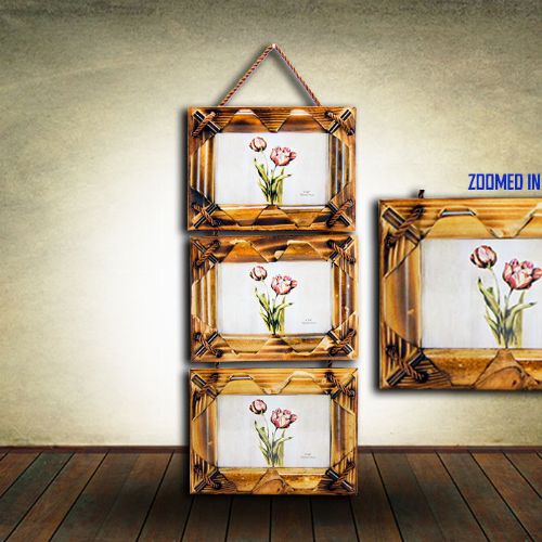 PHOTO FRAME BAMBOO 3 IN ONE