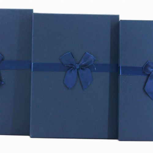 Box Blue Set of 3 BLUE