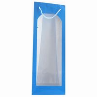 Small Window Bottle Bag Blue