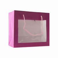 Window Gift Bag Pink 