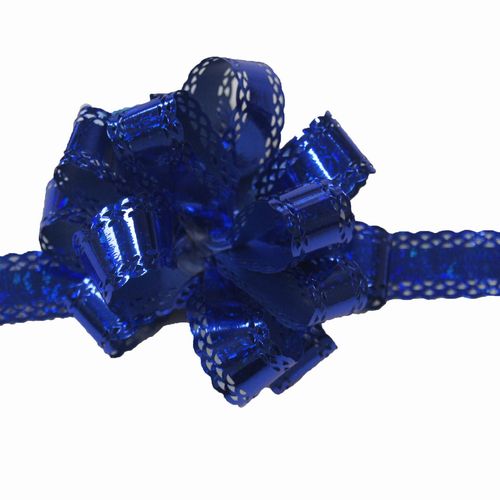 Pull Flower Ribbon Royal Blue