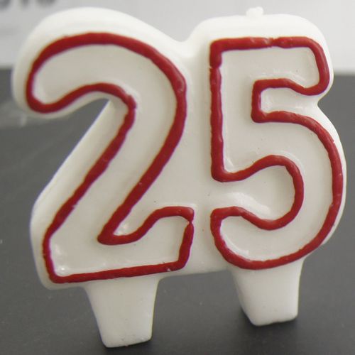 Double Number Candle # 25