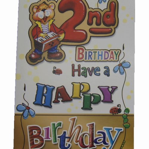 Happy Birthday 2 Years Greeting Cards (5)