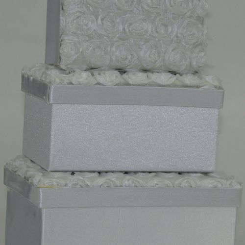 Handmade Gift Boxes White Set of 3