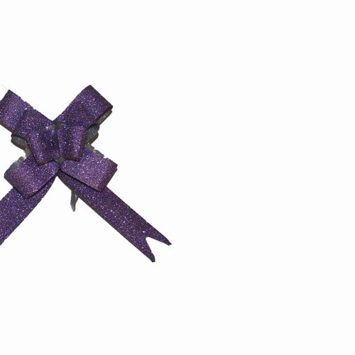 Butterfly Pull Bows 10Pcs Purple
