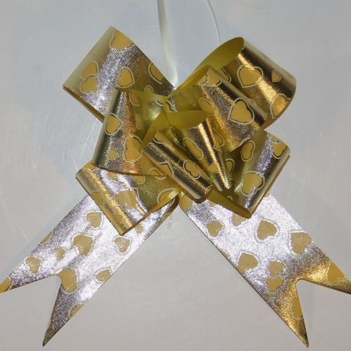 Butterfly Pull Bow 10pcs Gold 