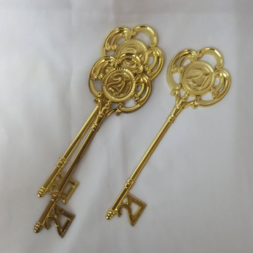 21st KEYS 3PCS GOLD