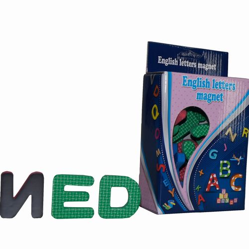 English letters magnet
