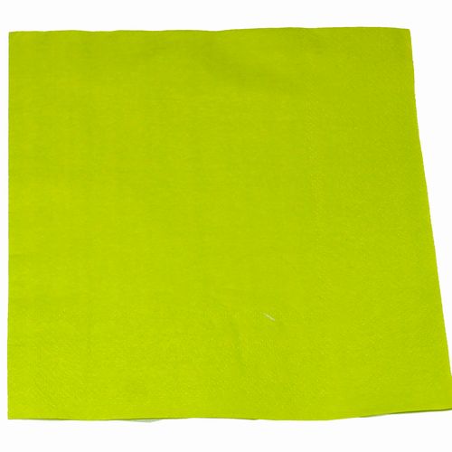 Green serviettes